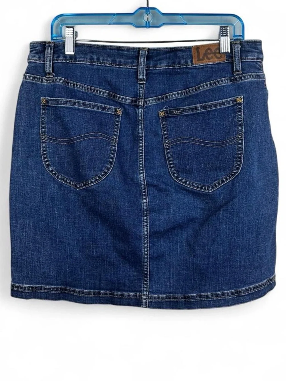 Classic Blue Denim Mini Skirt - Women